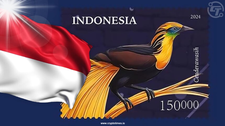 Pos Indonesia Launches NFT Stamps Featuring Bird of Paradise