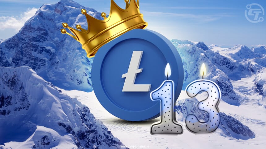 Litecoin Celebrates 13 Years, Leads Global Crypto Payments