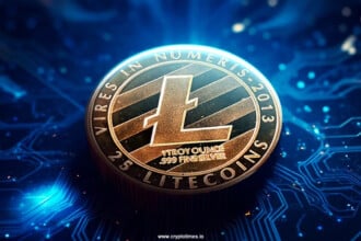 Litecoin's Hashrate Soars, Price Surges to $72.69