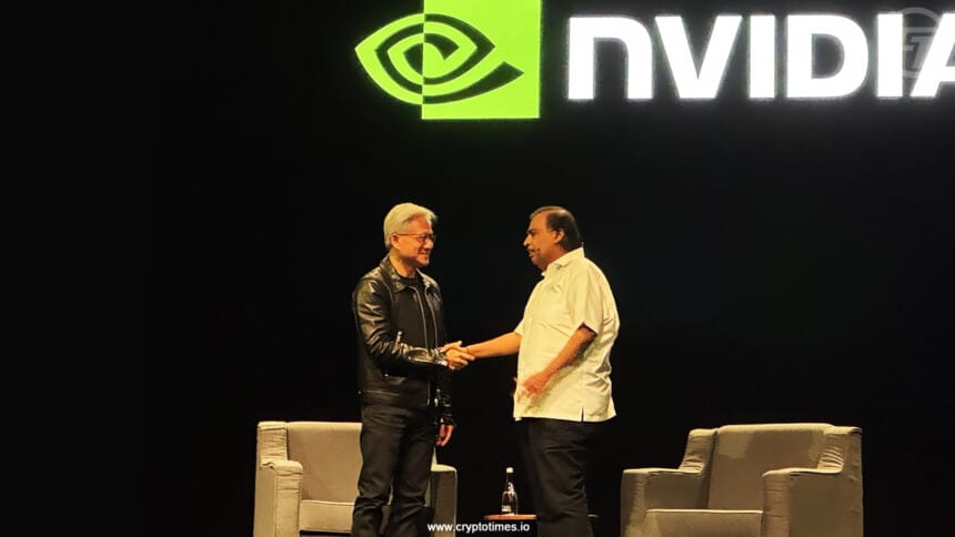 Mukesh Ambani Welcomes Nvidia’s Huang to India’s AI Summit