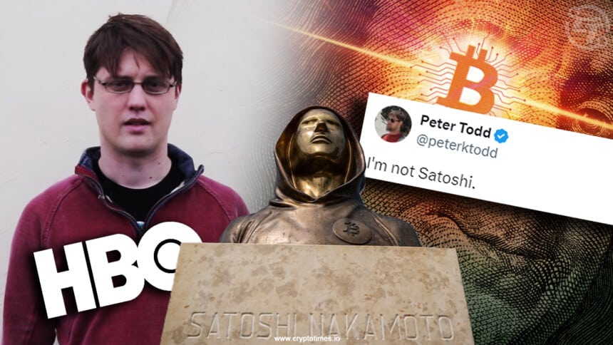 Peter Todd Denies He is Satoshi Nakamoto as claimed by HBO Documentary