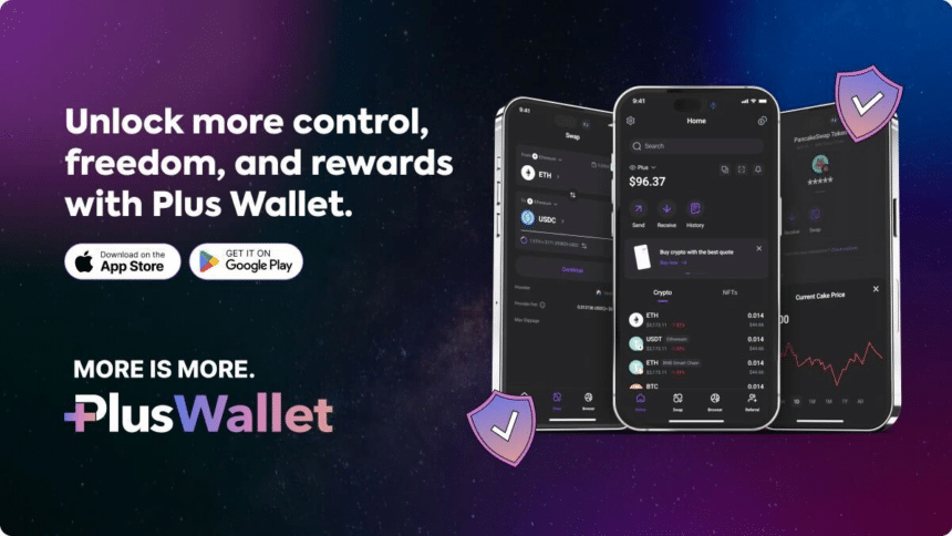 Plus Wallet - The Ultimate Crypto Wallet for Earning