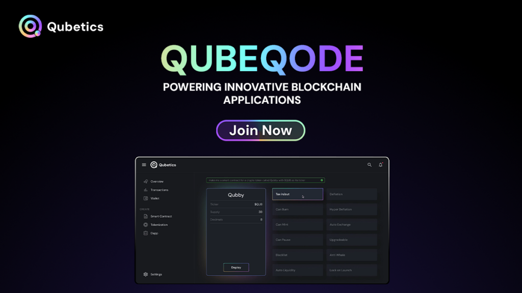 QUBEQODE Powering Innovative Blockchain Applications