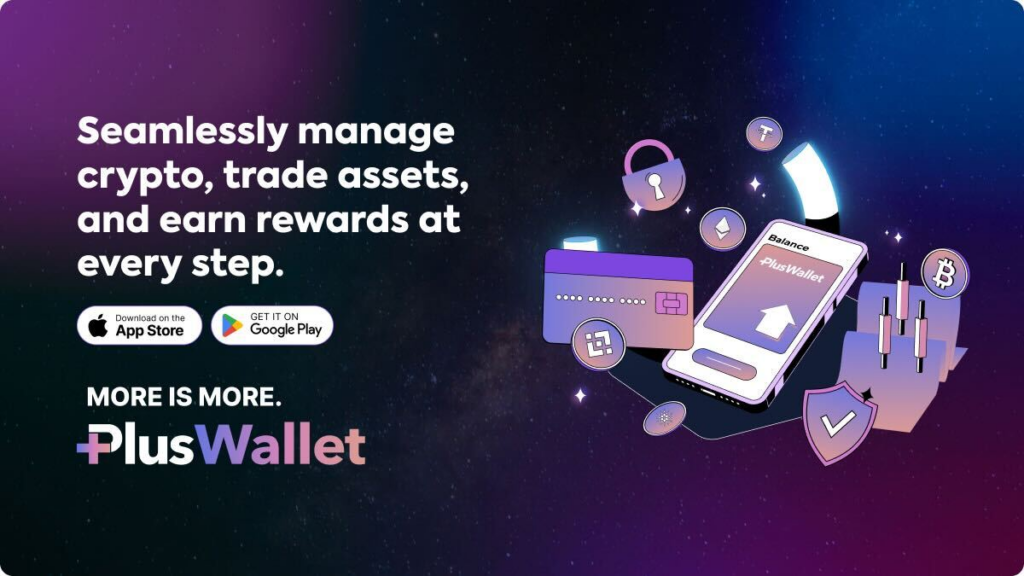 Seamlessly Manage Crypto - PlusWallet