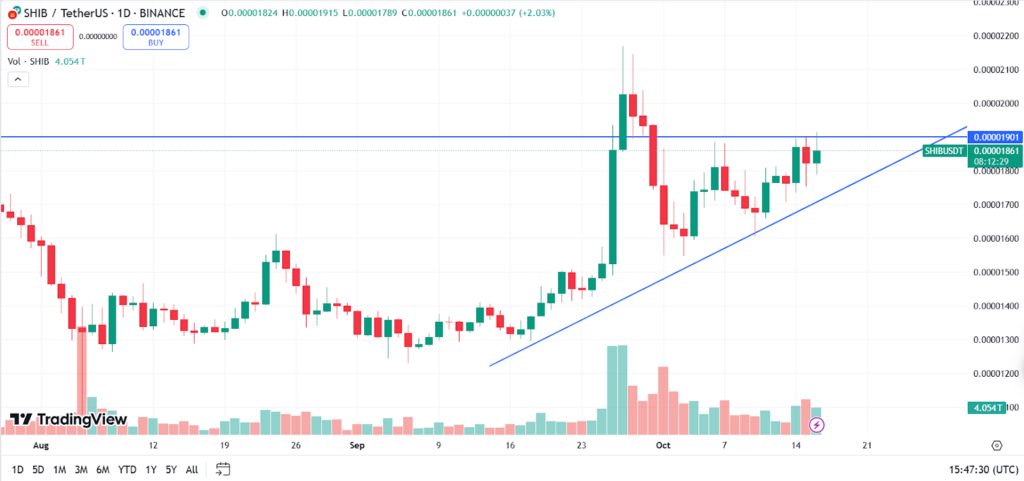 Shiba Inu Price Chart Analysis
