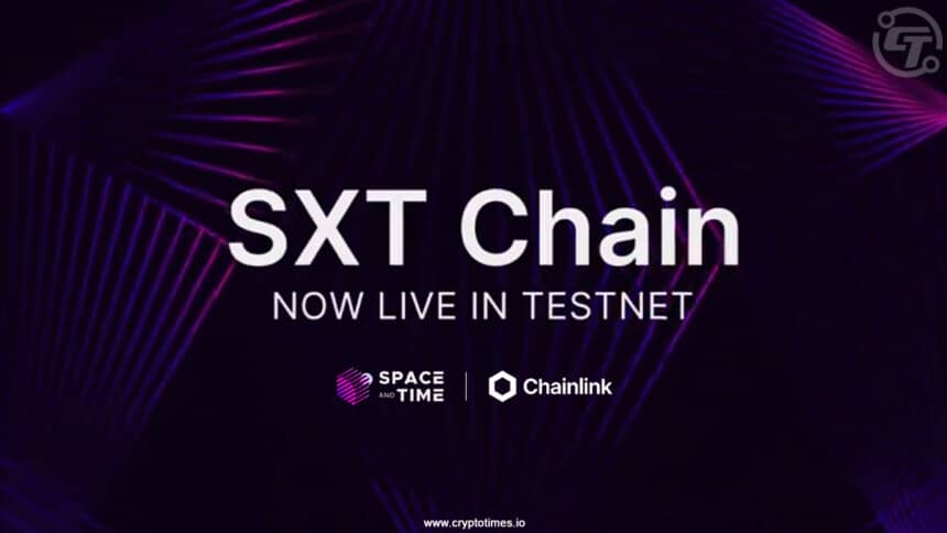 Space and Time Labs’ Launches’ SXT Chain Testnet at Chainlink SmartCon