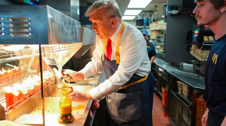 Trump Packs Fries at McDonald’s: Will They Accept Crypto?