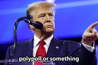 Trump says his Polymarket lead against Kamala is “Not Too Bad”