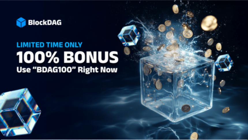 BlockDAG offers 100% bonus