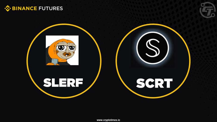 Binance Futures Launches SLERFUSDT and SCRTUSDT Contracts