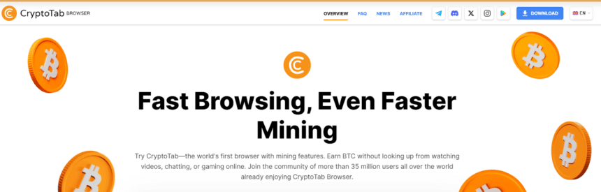 Crypto Tab Browser Miner