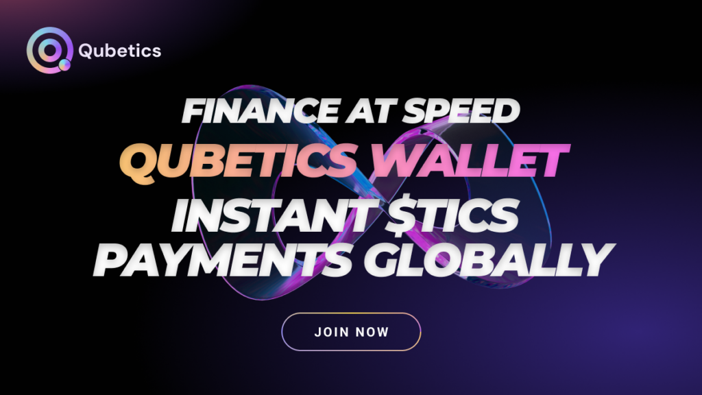 Finance at Speed Qubetics Wallet