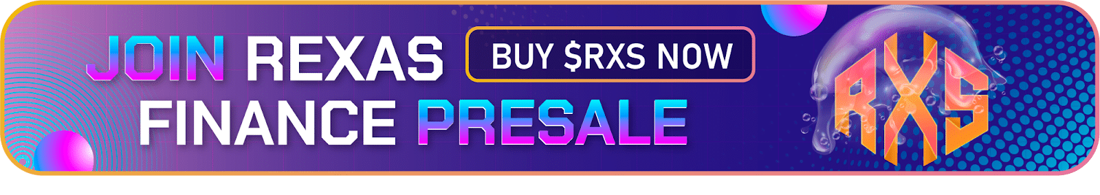 Join REXAS FINANCE PRESALE