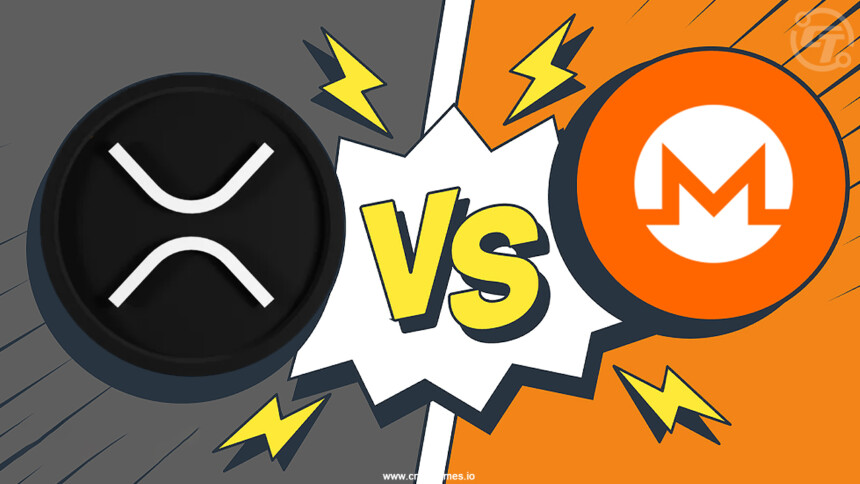 Monero (XMR) vs. Ripple (XRP)