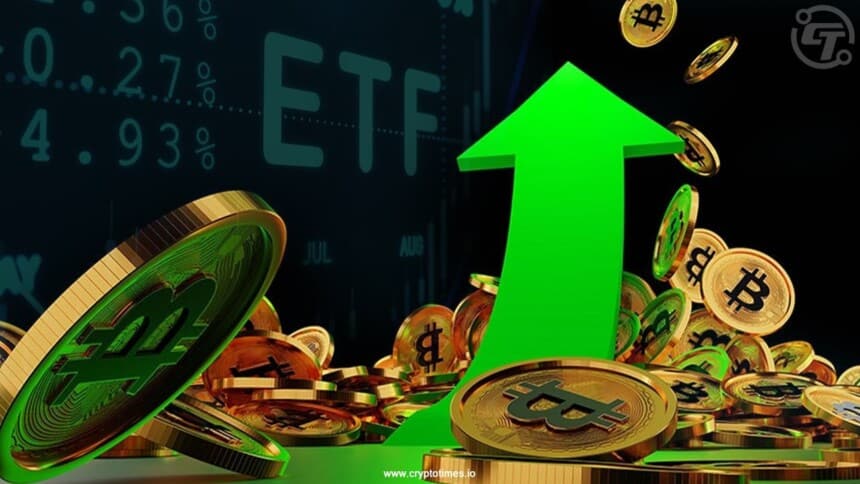 Spot BTC ETFs Takes $4.7b Inflows In 6 Days As Bull Run is On