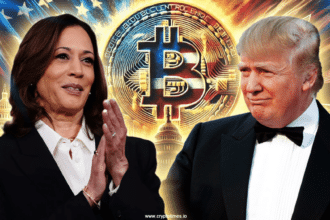 Donald Trump Kamala Harris BTC