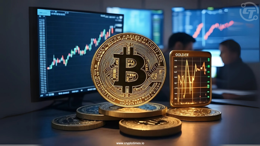 US Bitcoin ETFs Tops Gold ETFs in Total Assets