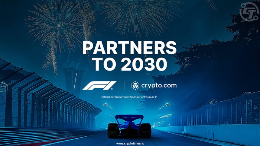 Crypto.com Extends Formula 1 Partnership Until 2030