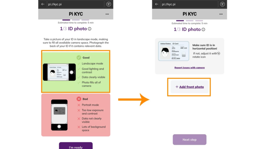 PI KYC photo id