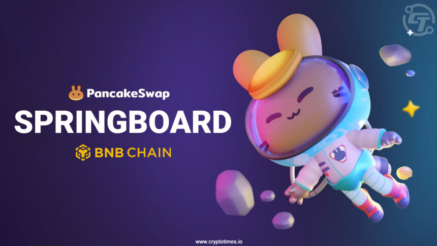 Pancakeswap launches SpringBoard, A Pump.fun clone on BNB Chain