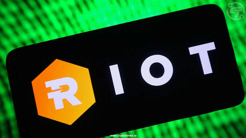 Riot Acquires 5,117 Bitcoins more for $525 Million