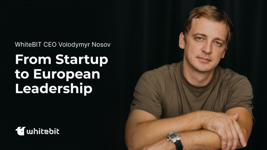 WhiteBIT CEO Volodymyr Nosov announces US expansion