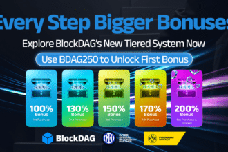 XRP, Chainlink Surge as BlockDAG BDAG250 Adds 5-Tier Rewards